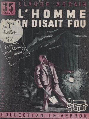 cover image of L'homme qu'on disait fou